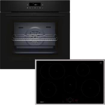 Neff BTX48PIB0 - Backofen-Set, Einbau, B2CCJ7AK3 + T58SHF1L0, Backofen, Induktionskochfeld